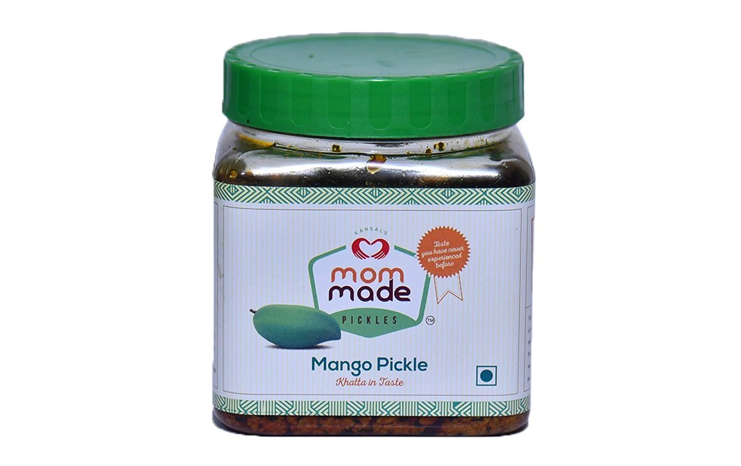 Mom Made Pickles Mango Pickle    Plastic Jar  500 grams